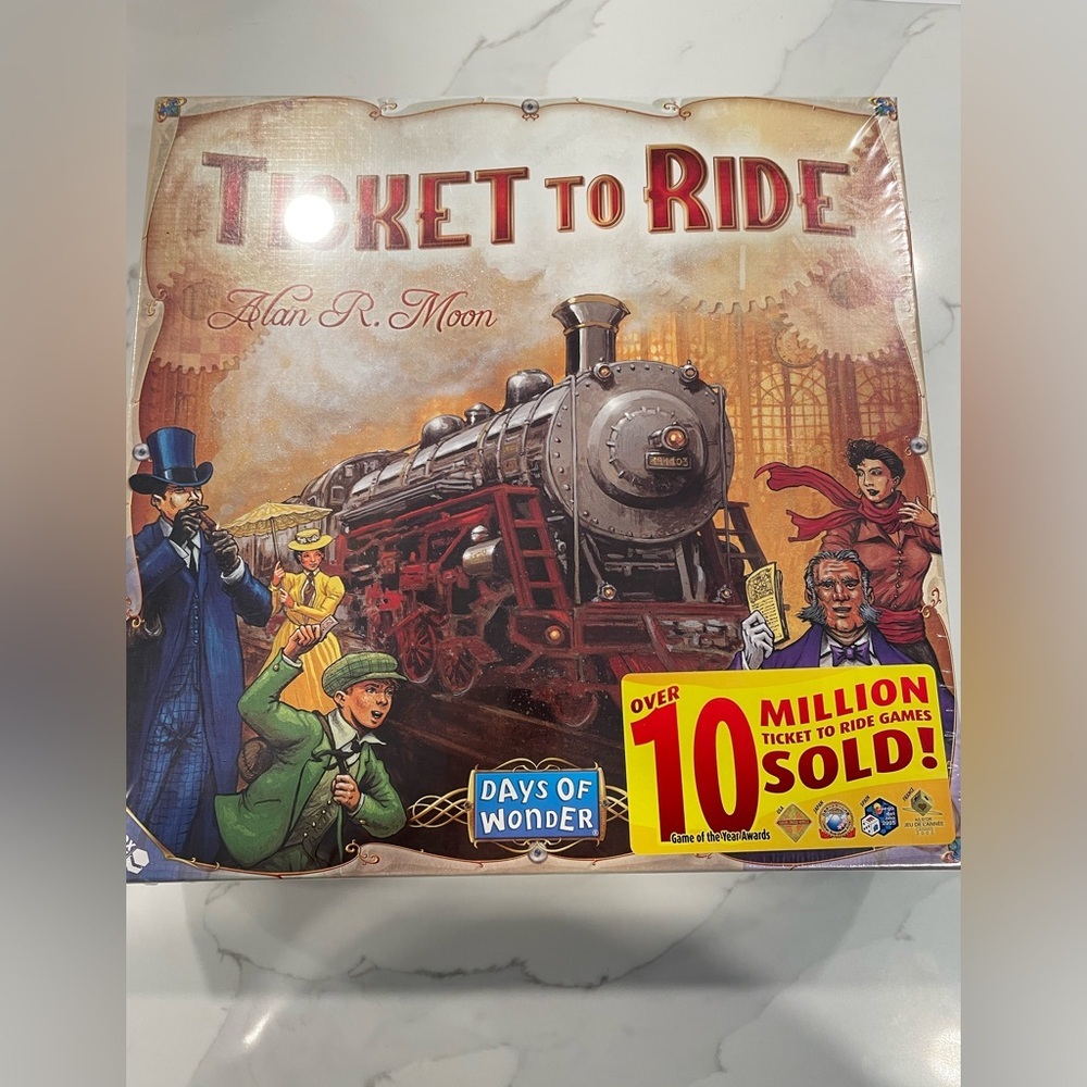 Ticket to Ride Board Game - Vintage NEW - Picture 2 of 5